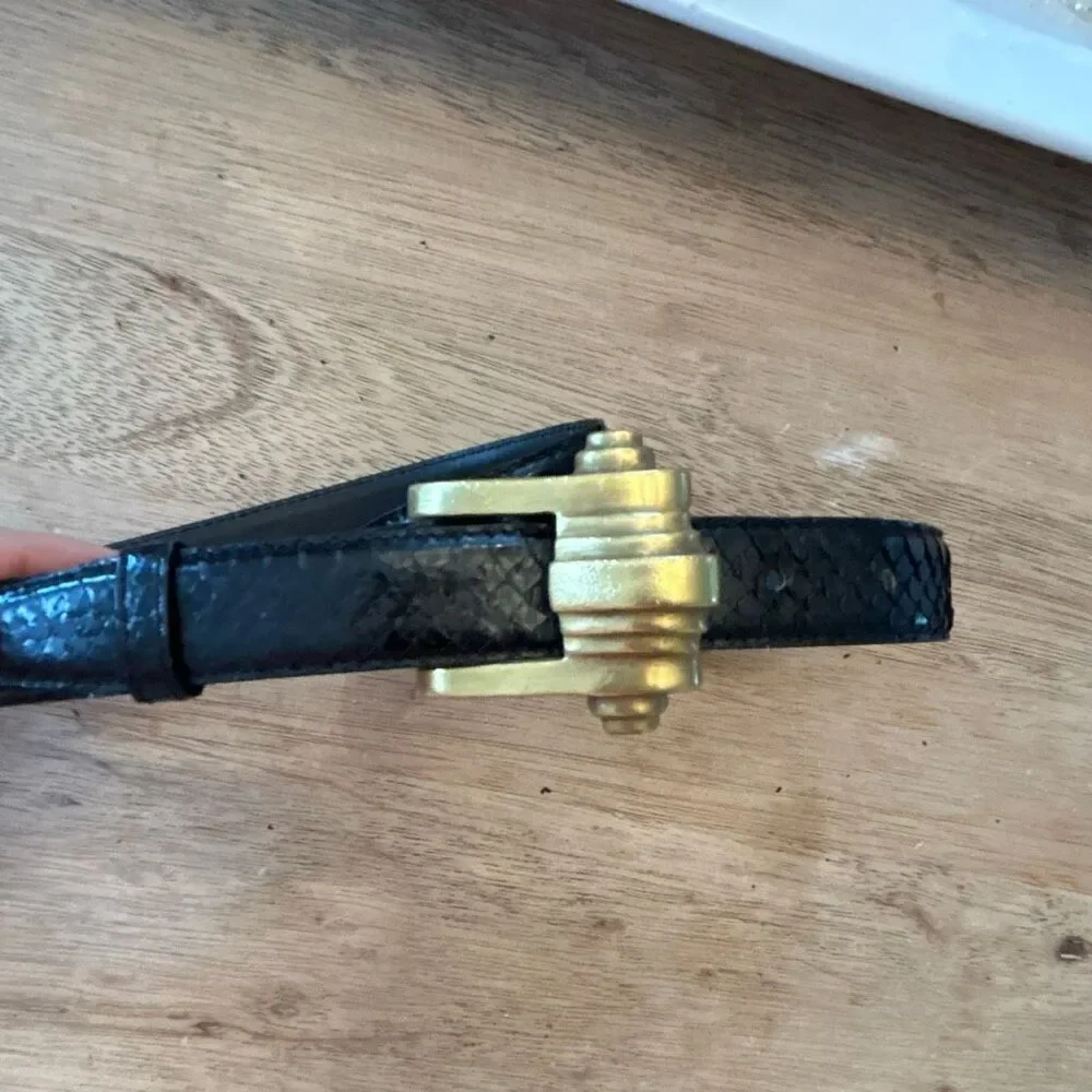 Vintage bohemian beaded belt.